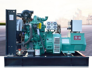 西和全新上柴50kw大型柴油发电机组